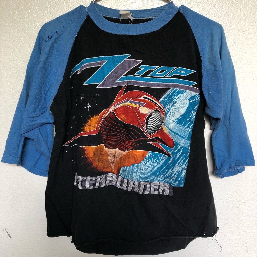 ZZ Top 1986 Afterburner vintage band t